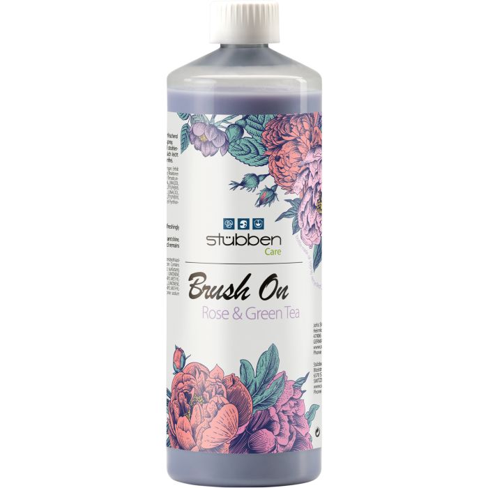 Stübben Brush On Glanzspray Mähnenspray 1L Refill Rose & Green Tea