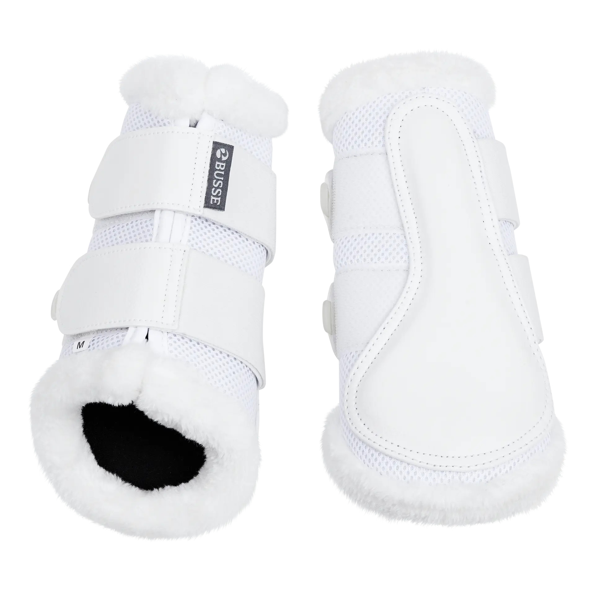Busse Gamaschen Breezy-Plush Weiß, Gr. M