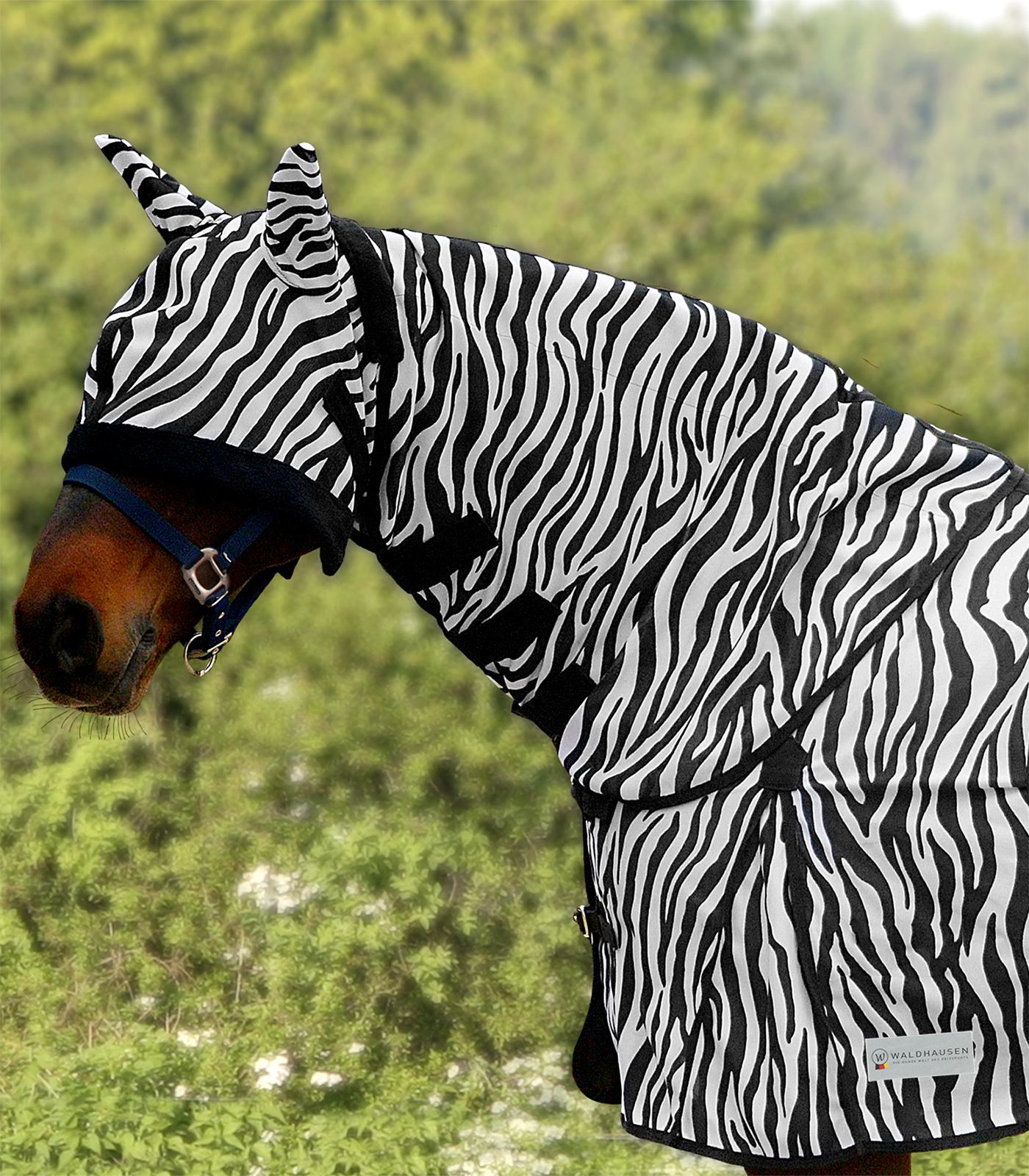 Waldhausen Fliegenhalsdecke Zebra Wb