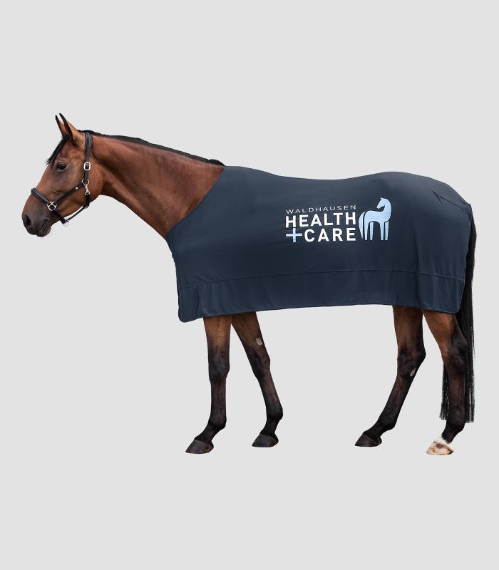 Waldhausen Health + Care Kühldecke Ice Layer Nachtblau, Gr. 115 cm