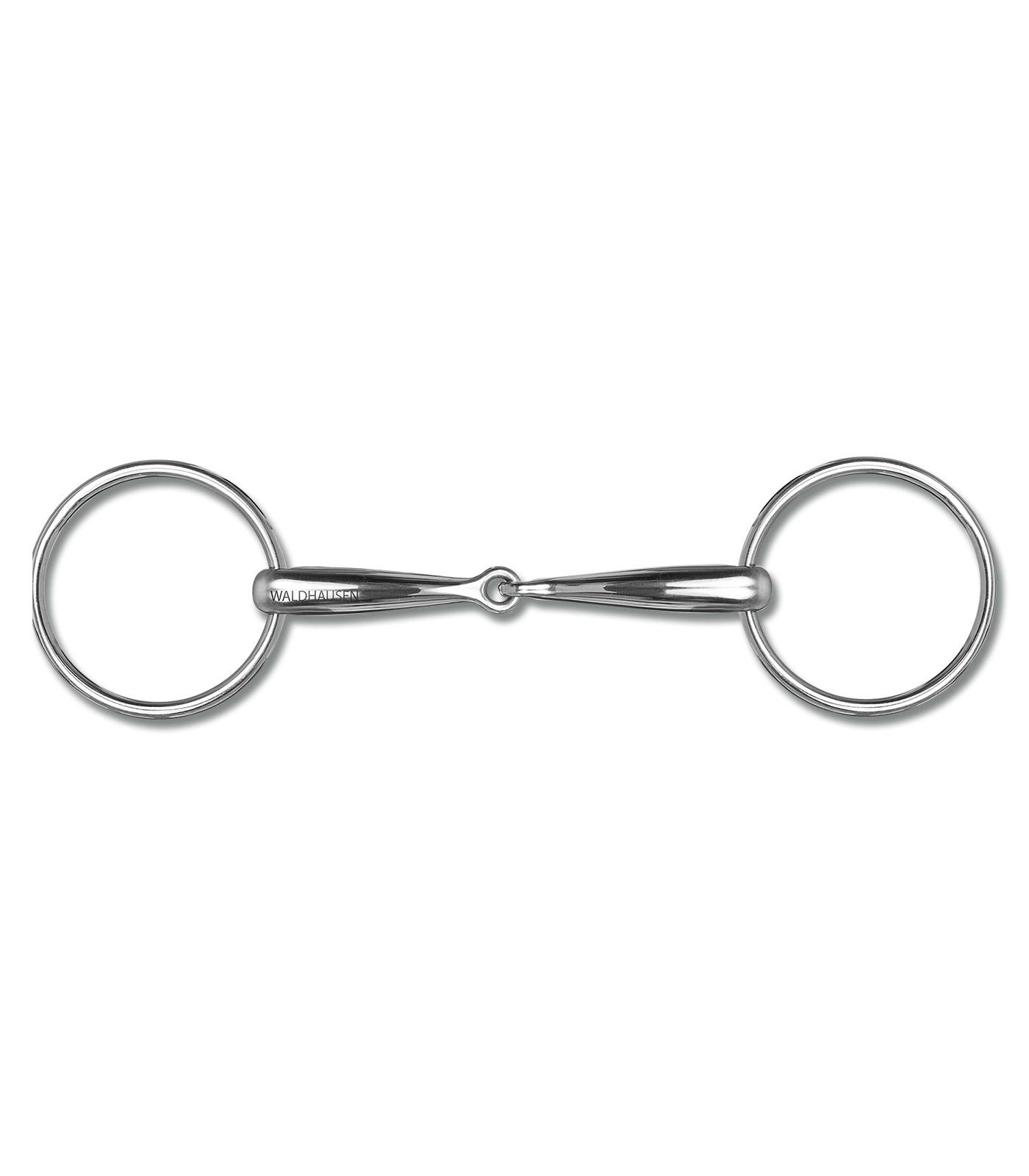 Waldhausen Unterlegtrense, Einfach gebrochen 13 cm