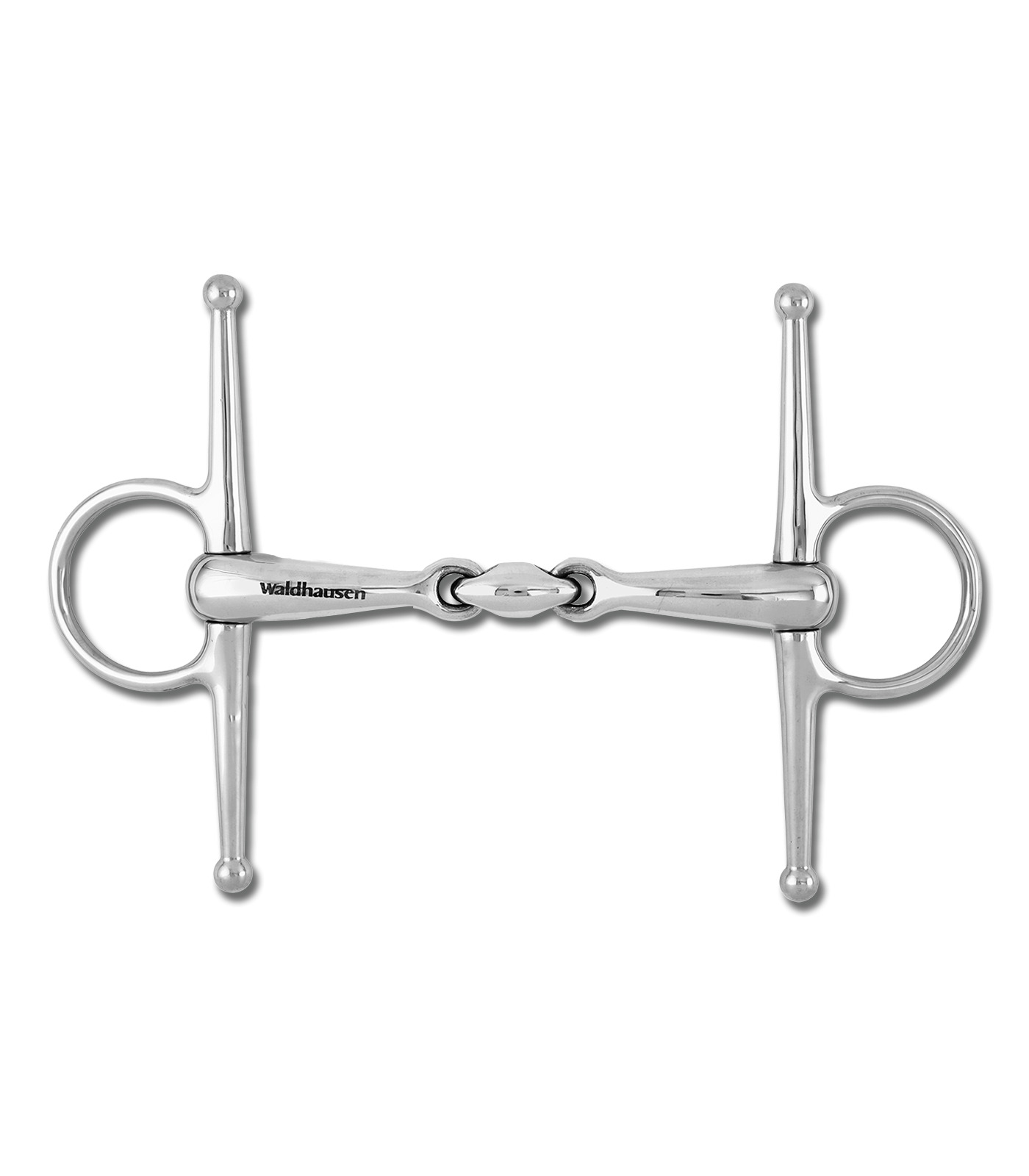 Waldhausen Schenkeltrense, Doppelt gebrochen 14 cm