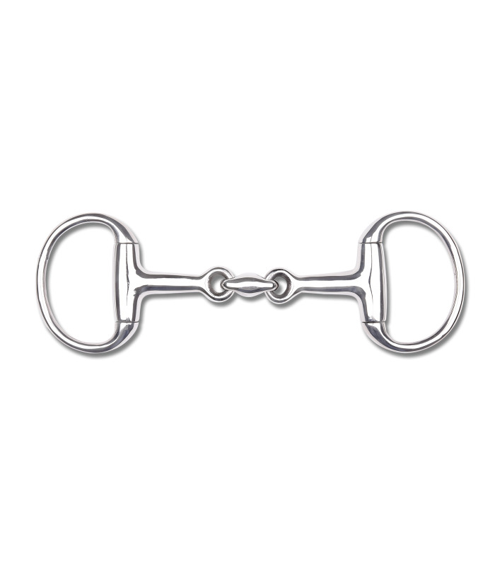 Waldhausen Ponyy Olivenkopfgebiss, Doppelt gebrochen 11,5 cm