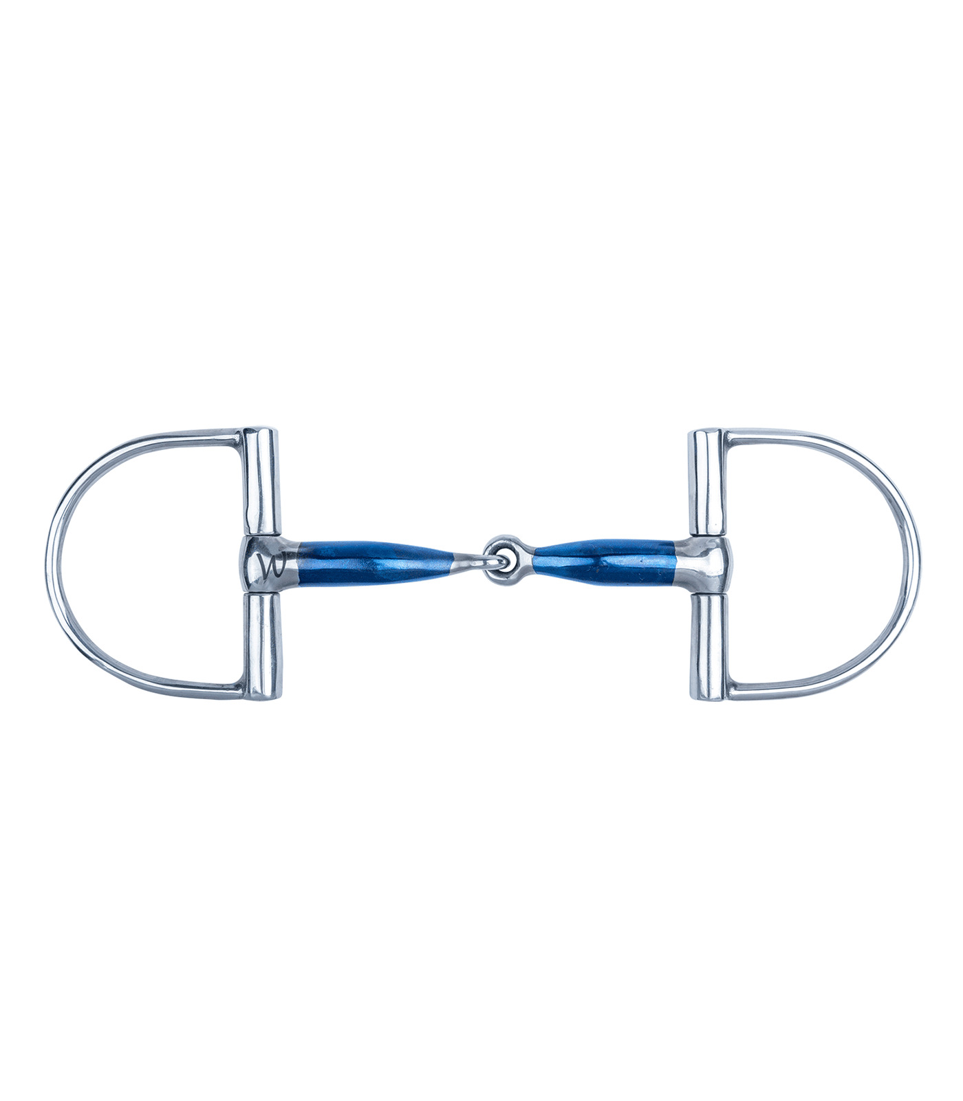 Waldhausen Sweet Iron D-Ring, Einfach gebrochen 12 cm