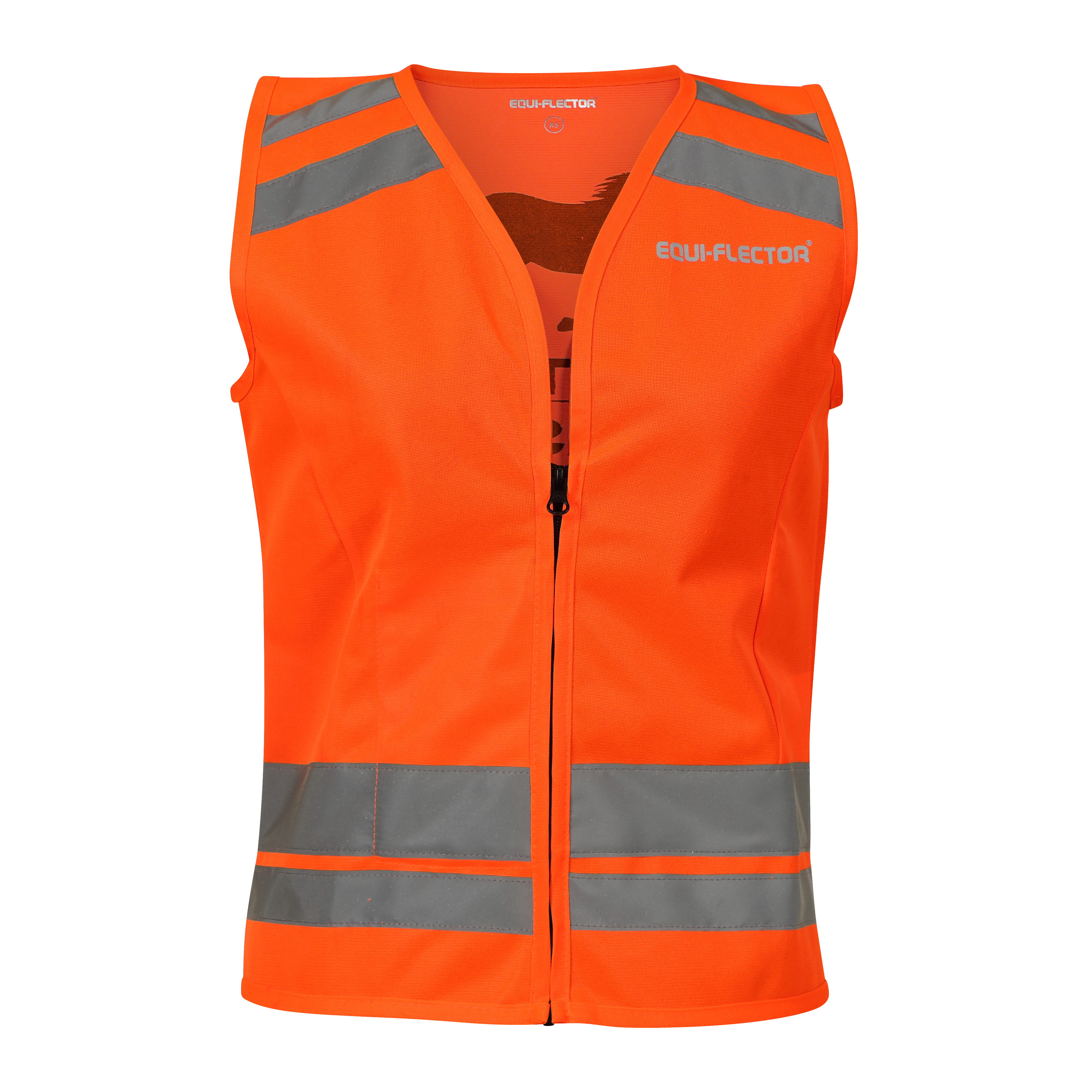 Shires Equi-Flector® Sicherheitsweste Orange, Gr. Xs