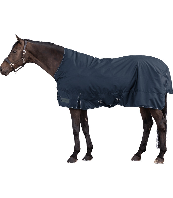Waldhausen Outdoordecke Nordic High Neck Light Nachtblau, Gr. 155 cm
