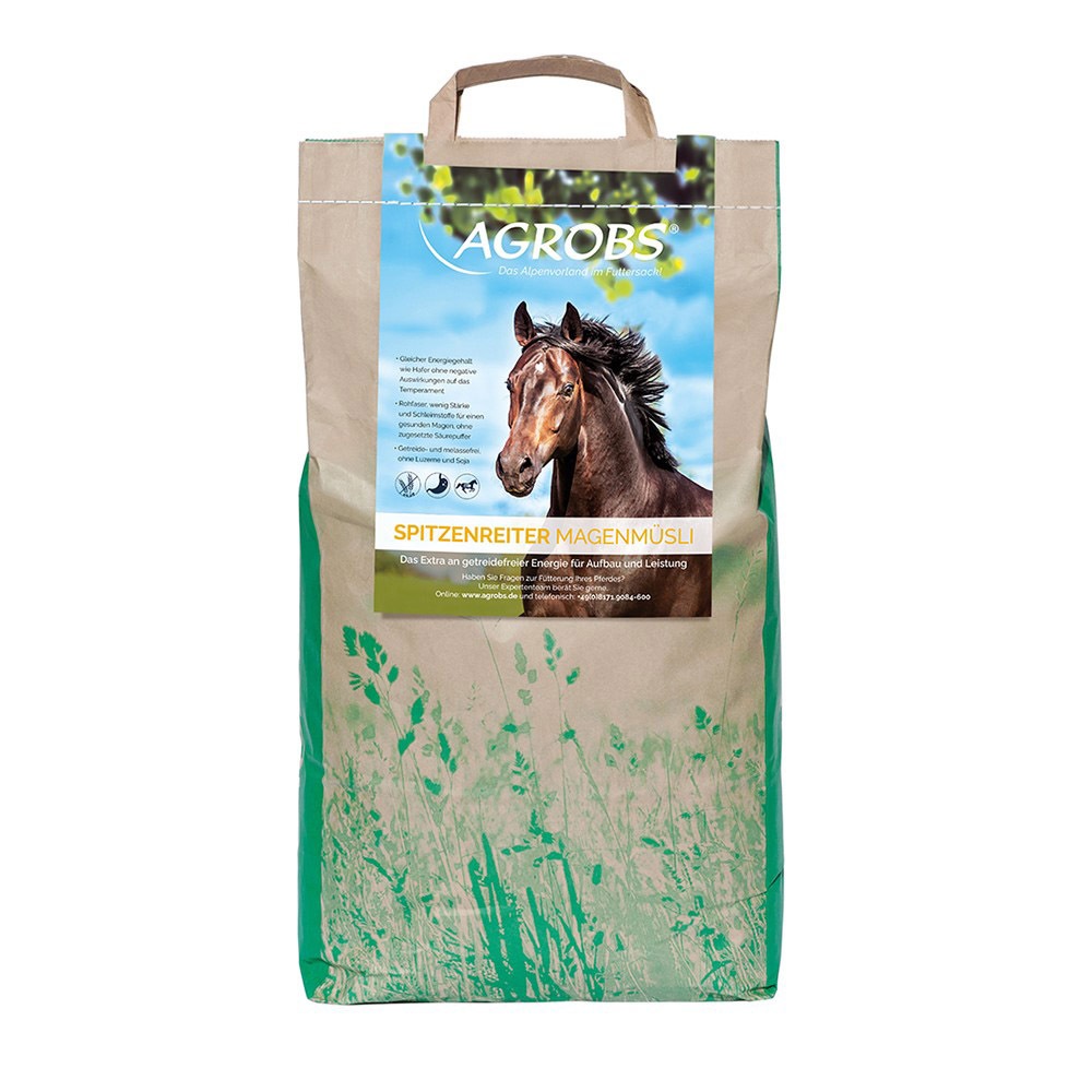 Agrobs Spitzenreiter Magenmüsli 4kg Getreidefreie Energie für Aufbau & Leistung