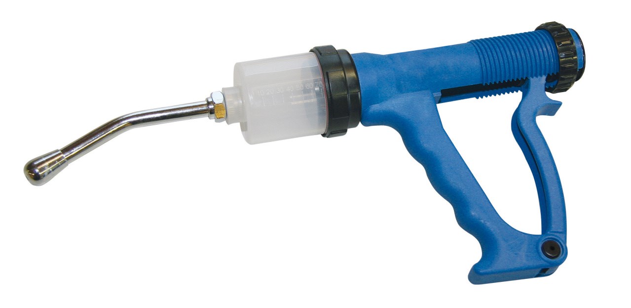 Kerbl Maulspritze/ Eingabespritze Drencher Blau, 70ml