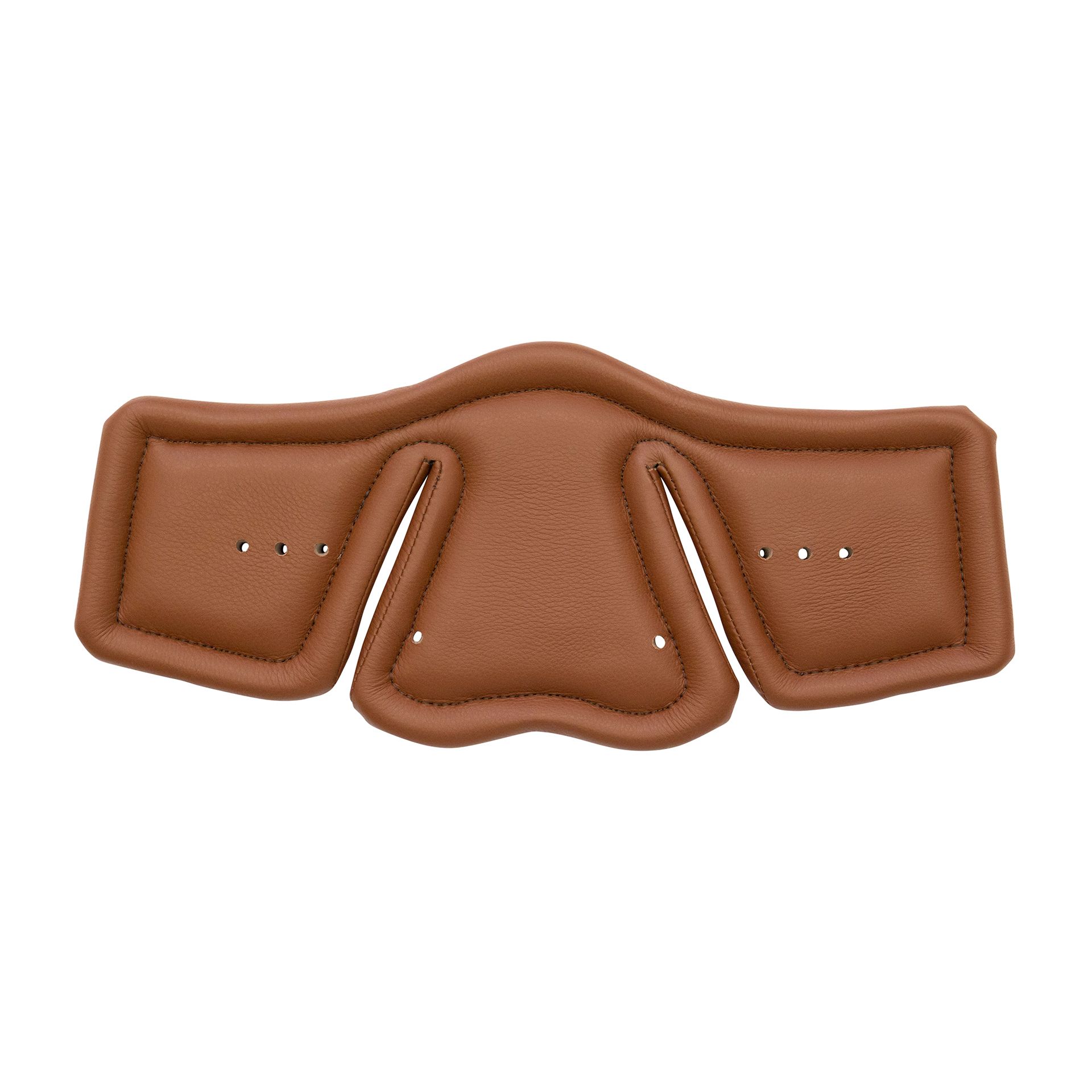 Stübben Equi-Soft® Polster für Sattelgurt Vachetteleder Tobacco, Einheitsgröße 50-150 cm