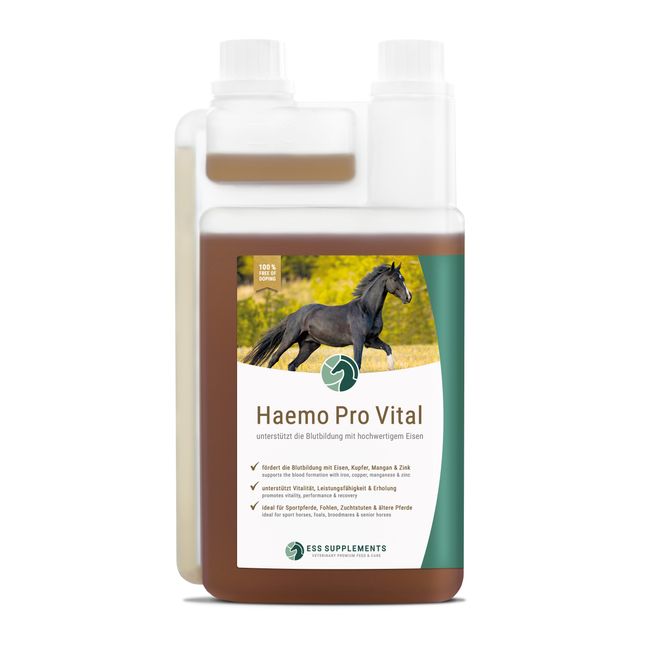 Ess Supplements Haemo Pro Vital 1L Für mehr Vitalität & Erholung