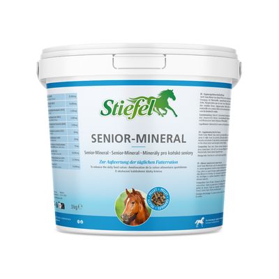 Stiefel Senior Mineral 3 kg Zur Aufwertung der täglichen Futterration