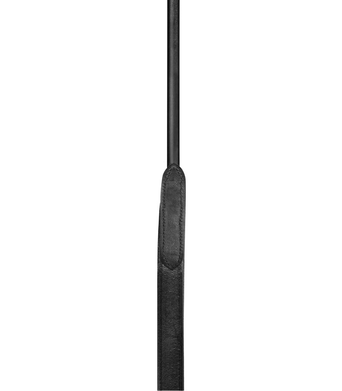 Waldhausen Lederzügel rundgenäht mit Haken Schwarz