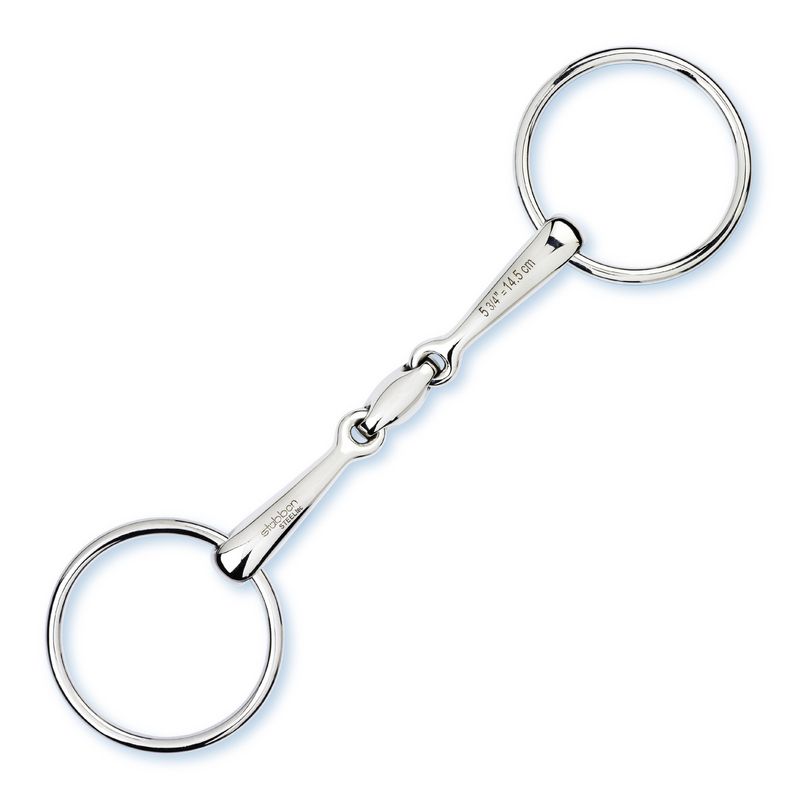 Stübben Gebiss 2221 Trense Easy Control doppelt gebrochen Weite 12,5 cm, Stärke 16 mm