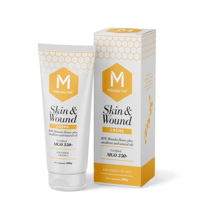 Manuka Vet Honig 350+ Mgo 100g Zur Haut-& Wundpflege
