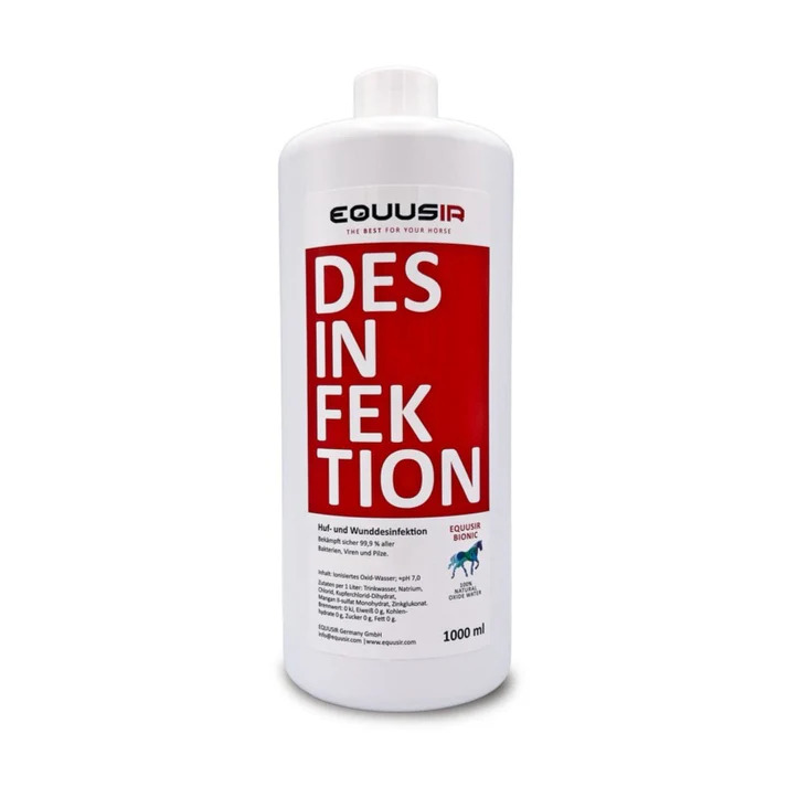 Equusir Bionic Desinfektion 1L Das pH-neutrale Desinfektionsmittel für Pferd und Stall