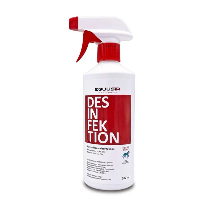 Equusir Bionic Desinfektion 500ml Das pH-neutrale Desinfektionsmittel für Pferd und Stall