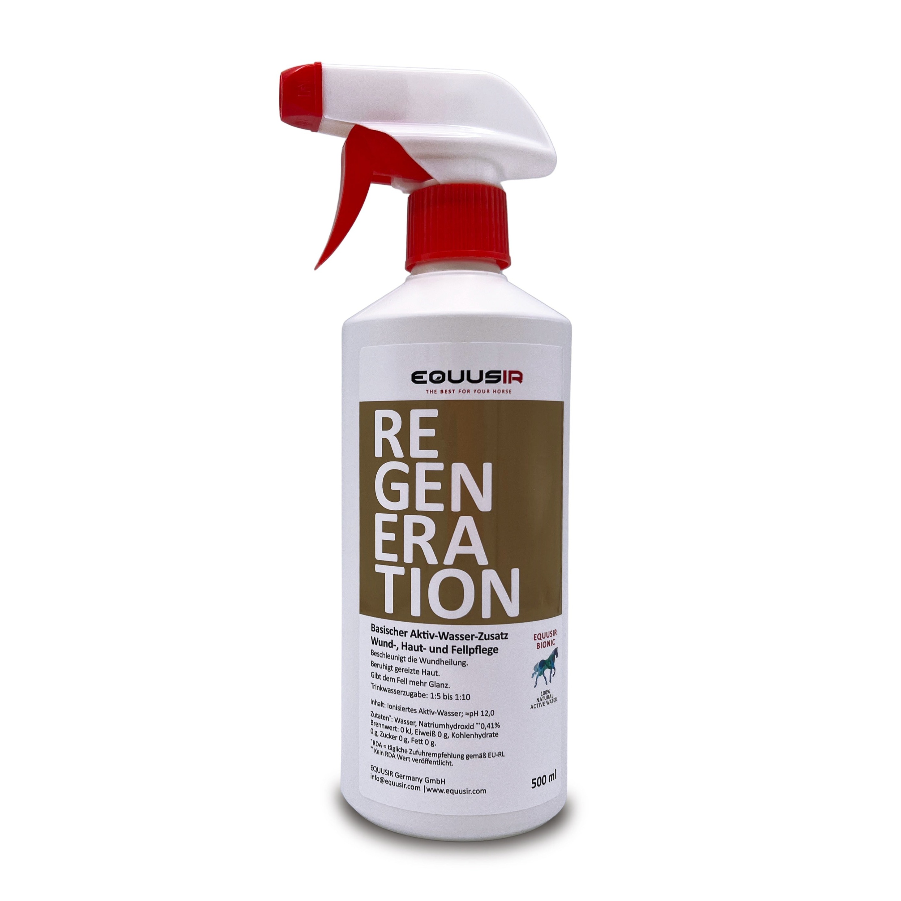 Equusir Bionic Regeneration 500ml Das basische Pflegemittel Spray für Haut und Fell