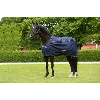 Bucas Therapy Mesh Cooler Navy/Orange, Gr. 130 cm