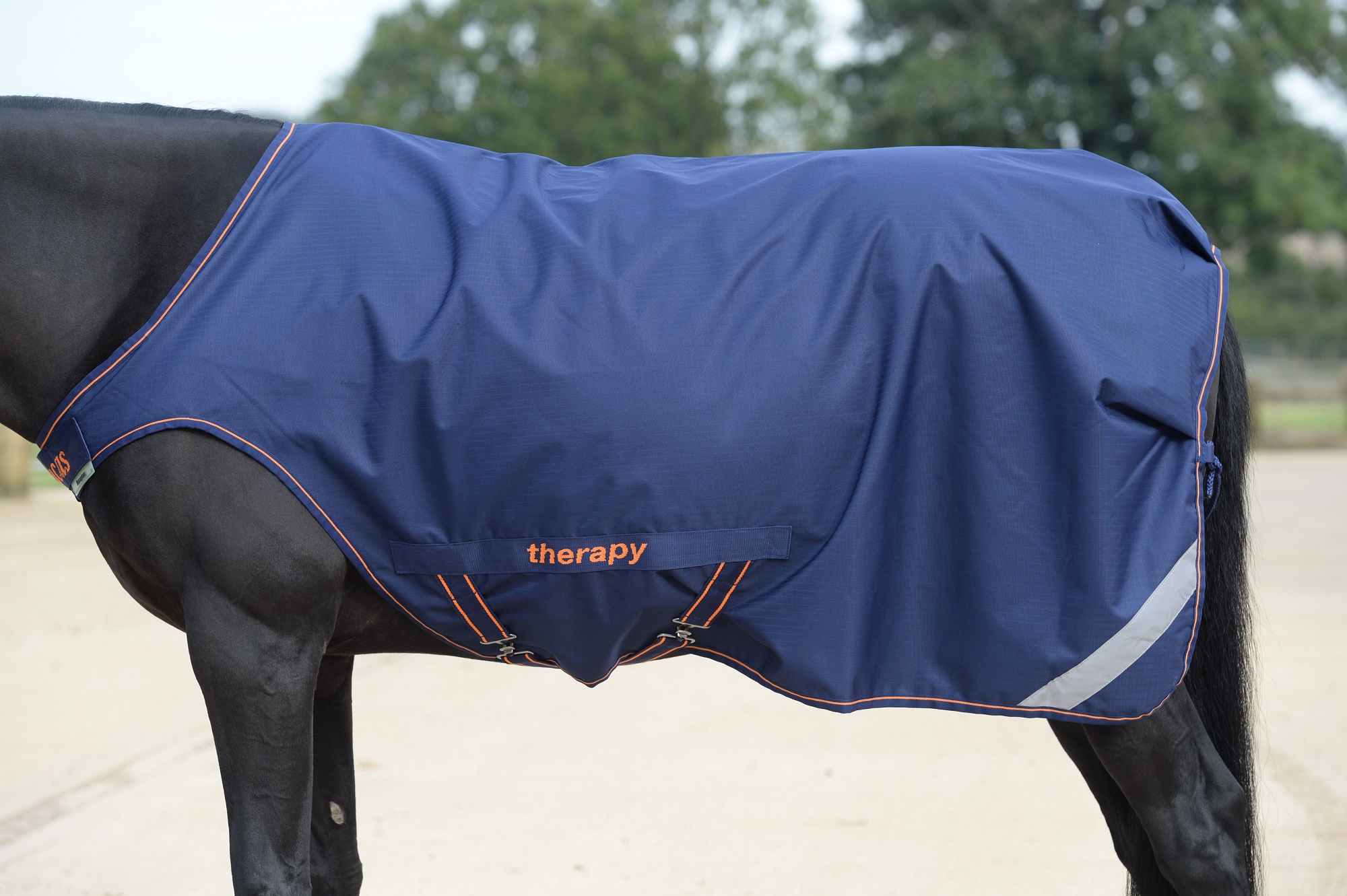 Bucas Therapy Führanlagendecke Navy/Orange, 135/M