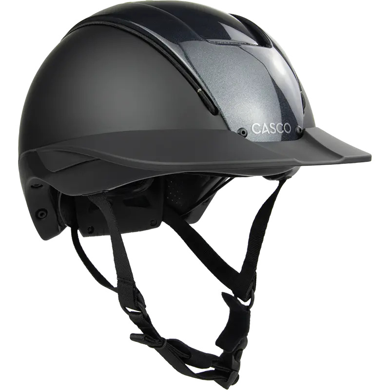 Casco Reithelm Duell Prime Schwarz, Gr. S (51-54 cm)