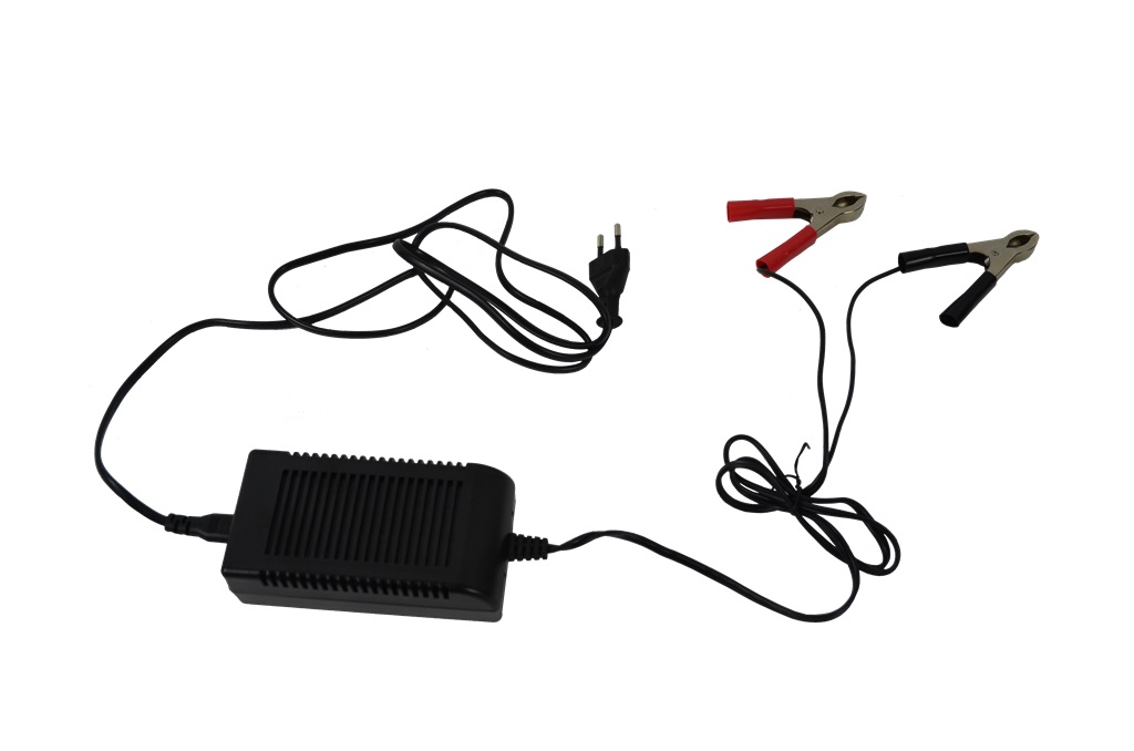 Roto Ladegerät für elektrische Schubkarre Für elektrische Schubkarre Moto (12 Volt)