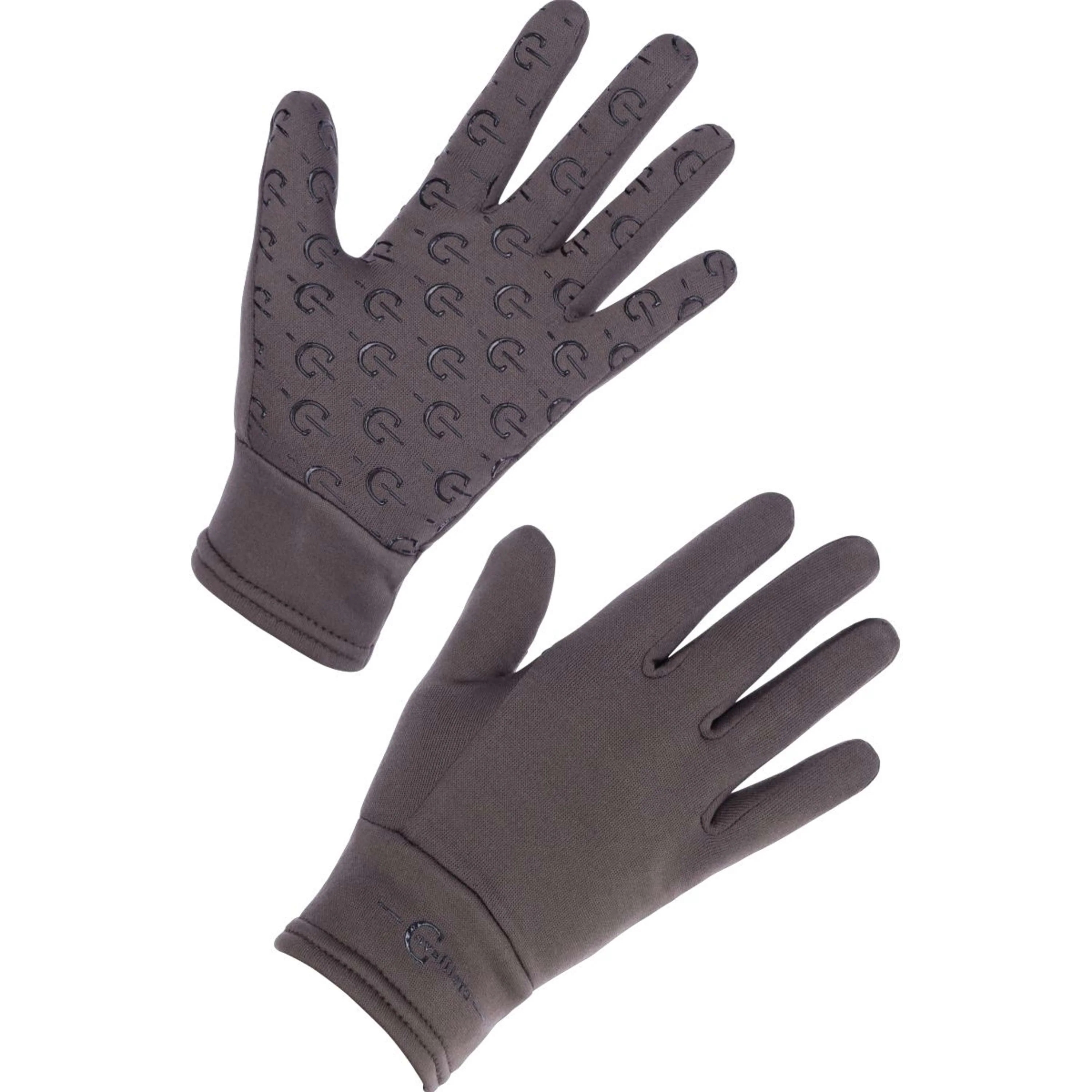 Covalliero Reithandschuh Fleece Coffee, Gr. Xxs