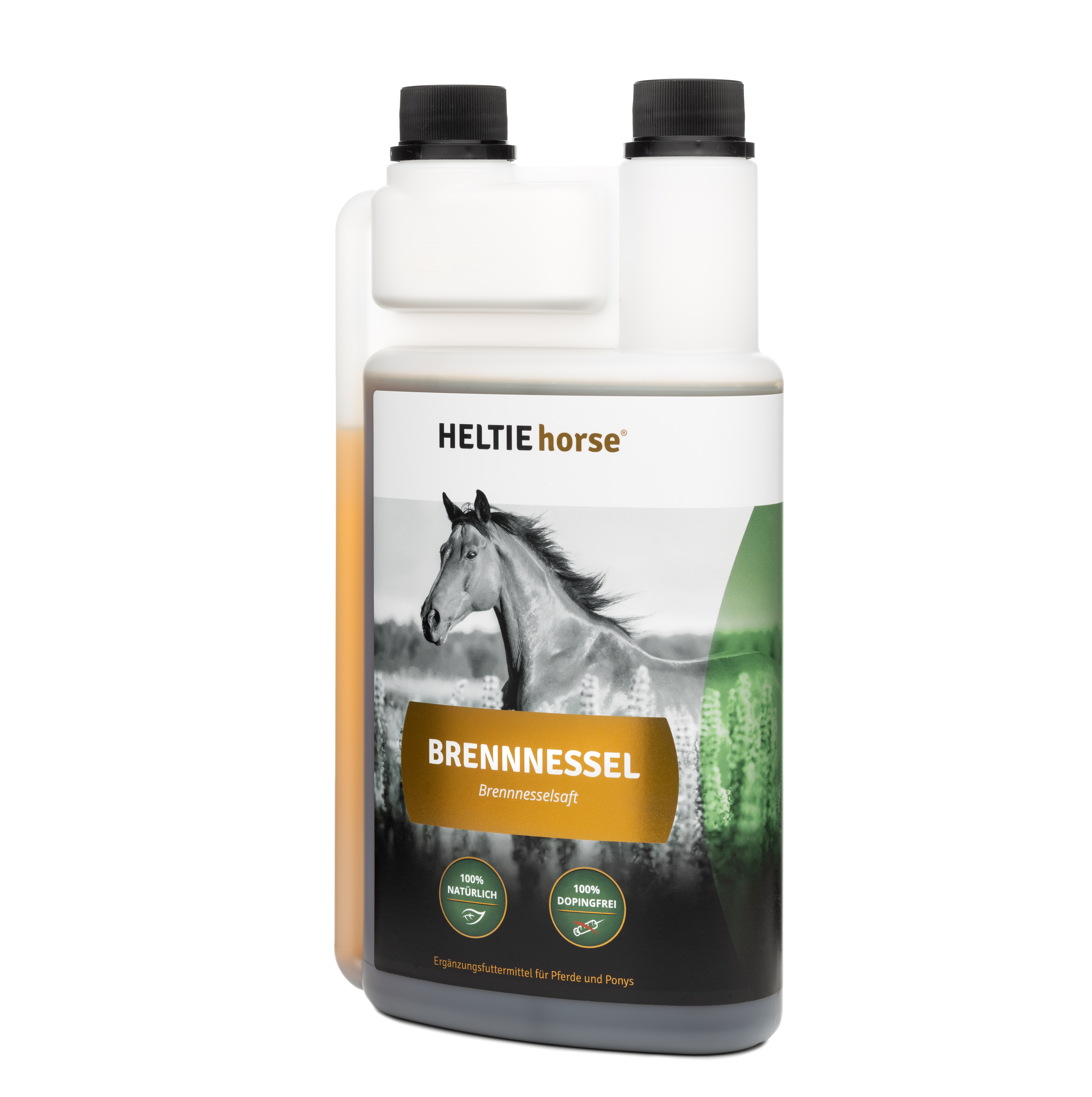 Heltie horse® Brennnessel 1L Unterstützt Darmflora & Immunsystem
