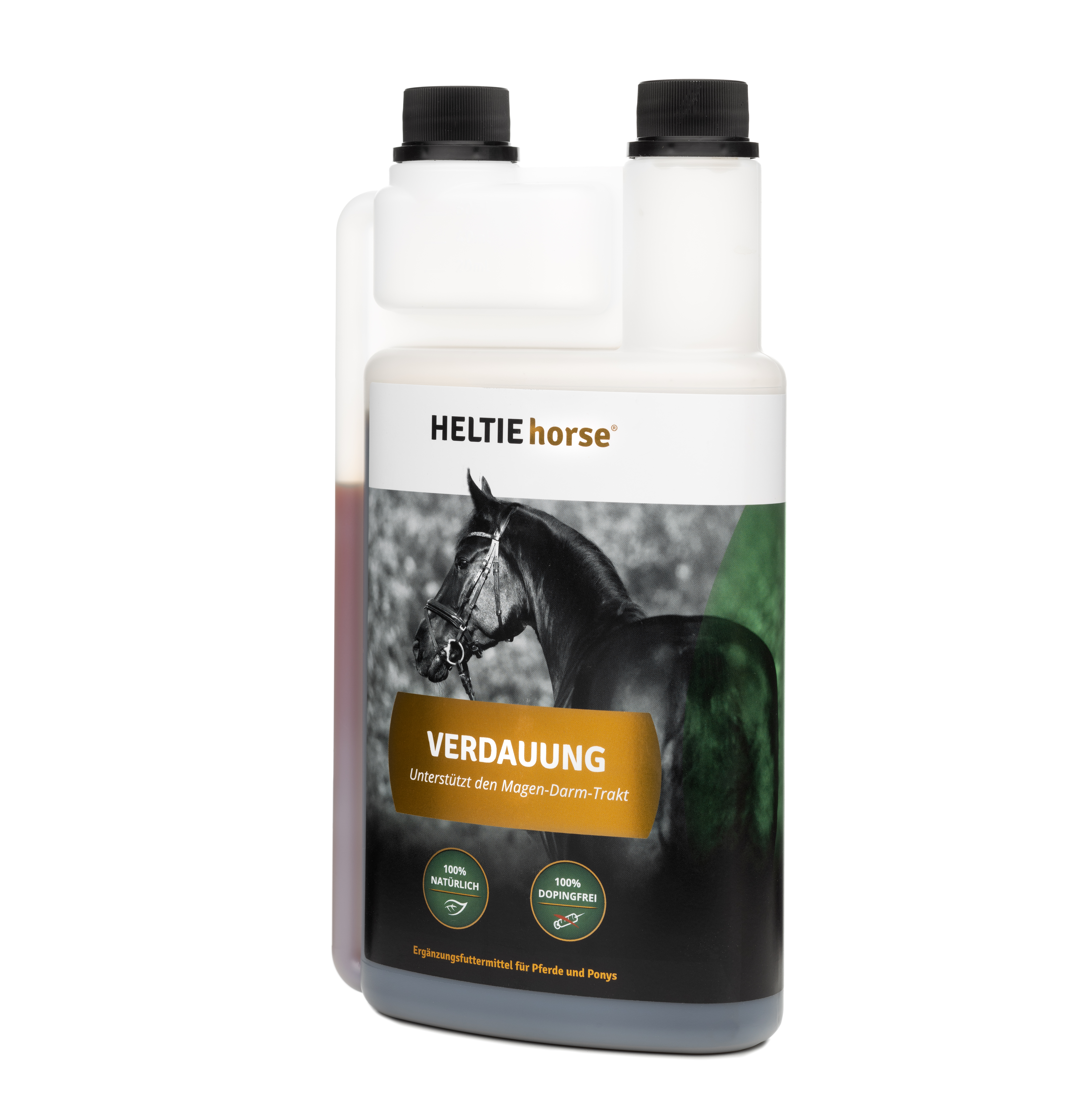 Heltie horse® Verdauung 1L Unterstützt den Magen-Darm-Trakt