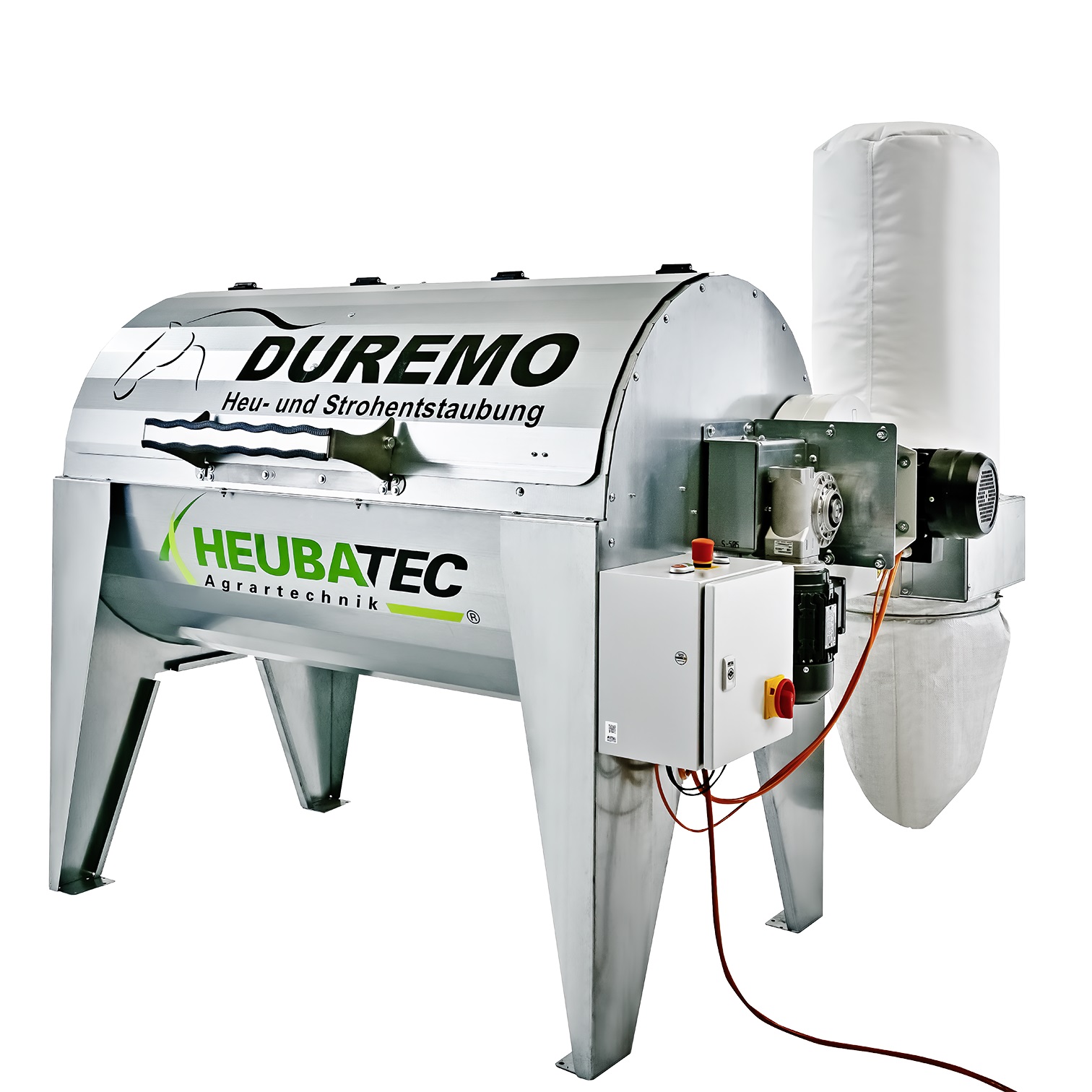 Heubatec Heu-Entstauber Duremo-E Entstauben statt Bedampfen – schnell & effizient!