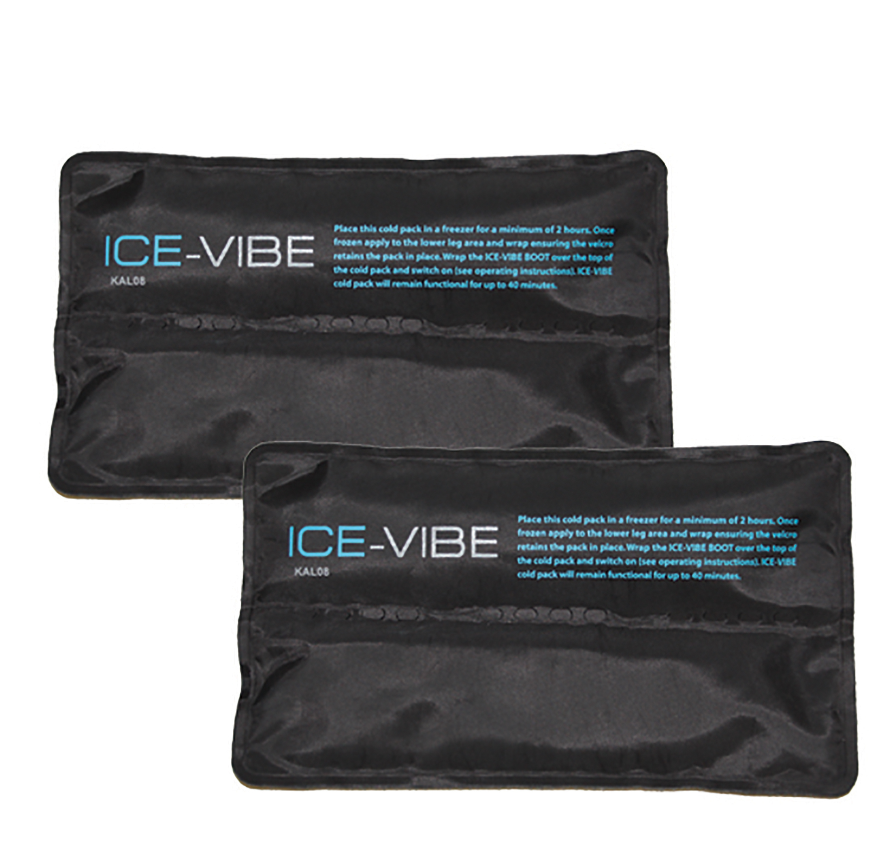 Horseware Kühlpacks für Ice-Vibe 'Hock Wrap' Schwarz, Gr. Full/ Wb