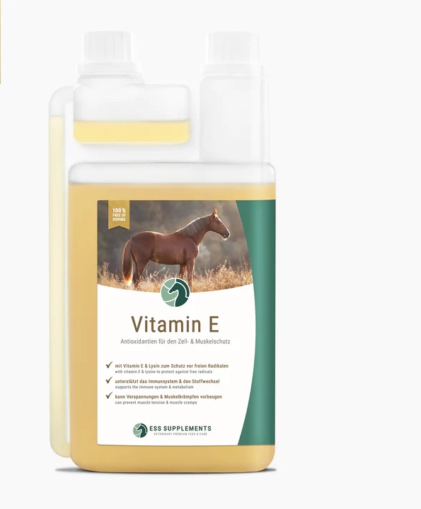 Ess Supplements Vitamin E 1L Für den Muskelstoffwechsel