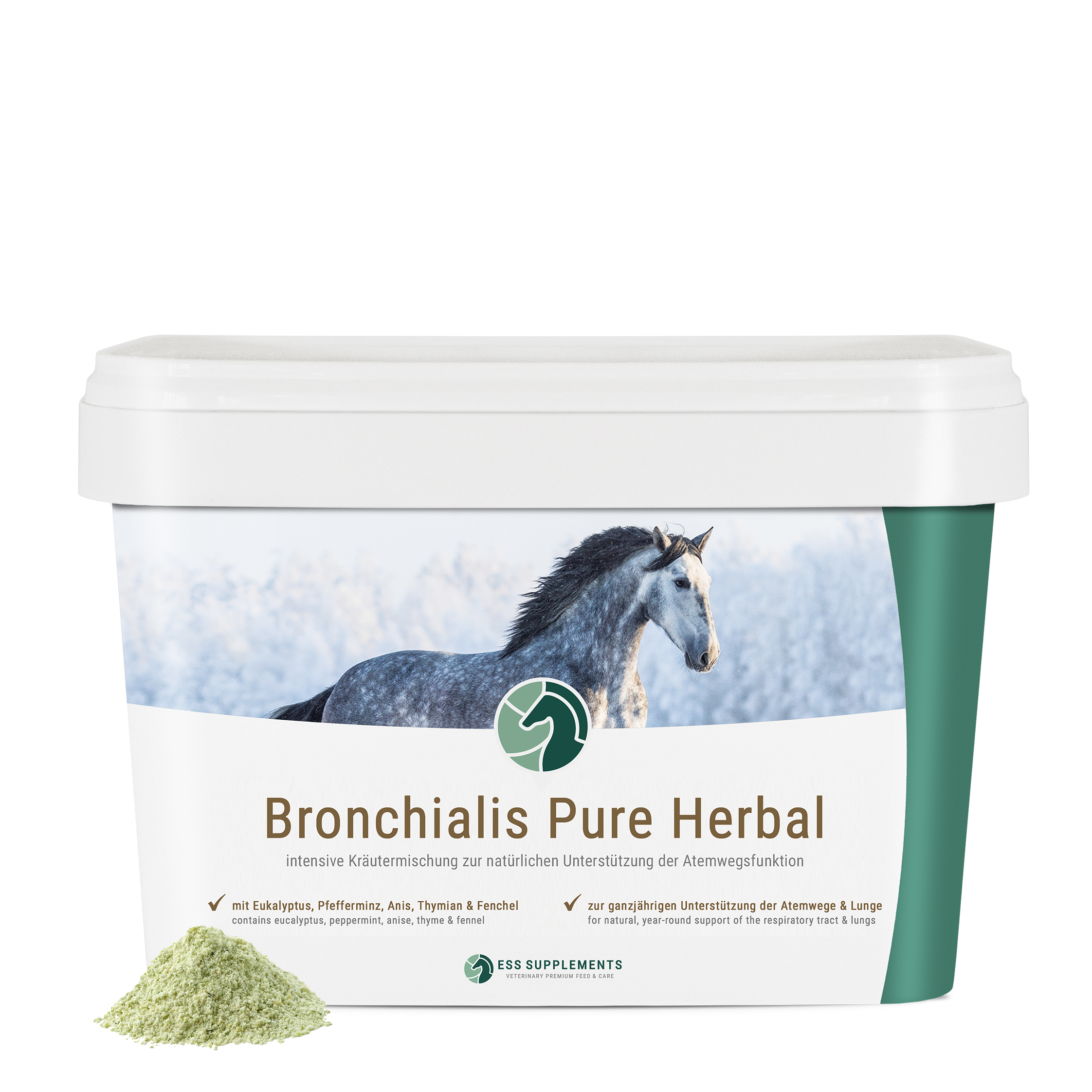 Ess Supplements Bronchialis Pure Herbal 3kg Unterstützt Atemwege & Lunge