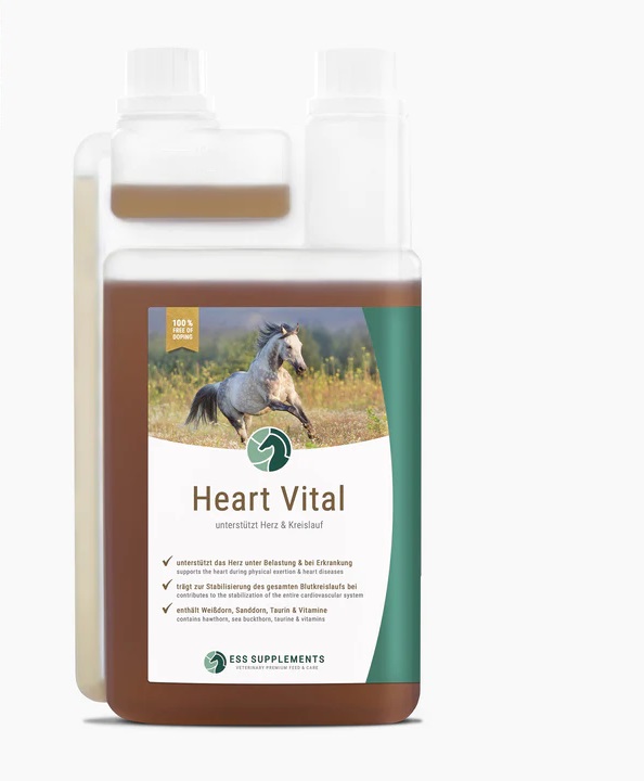 Ess Supplements Heart Vital 1 L Stärkt Herz & Kreislauf