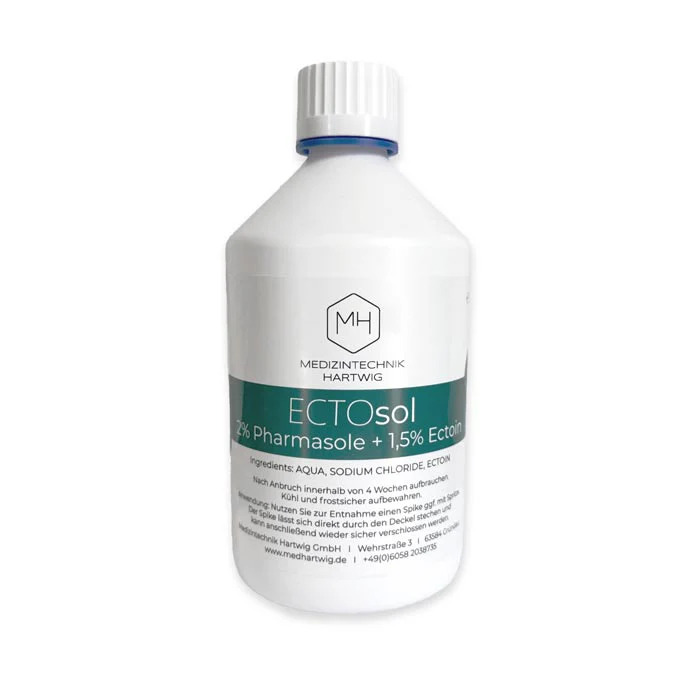 ECTOsol (2% Sole + 1,5% Ectoin) 0,5 Liter Für Masken- & Großraumvernebler
