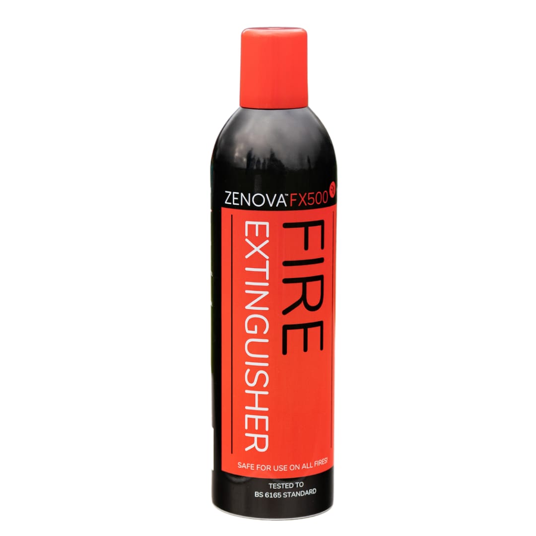 Zenova FX500 Feuerlöscher 500ml mit Sprühkopf
