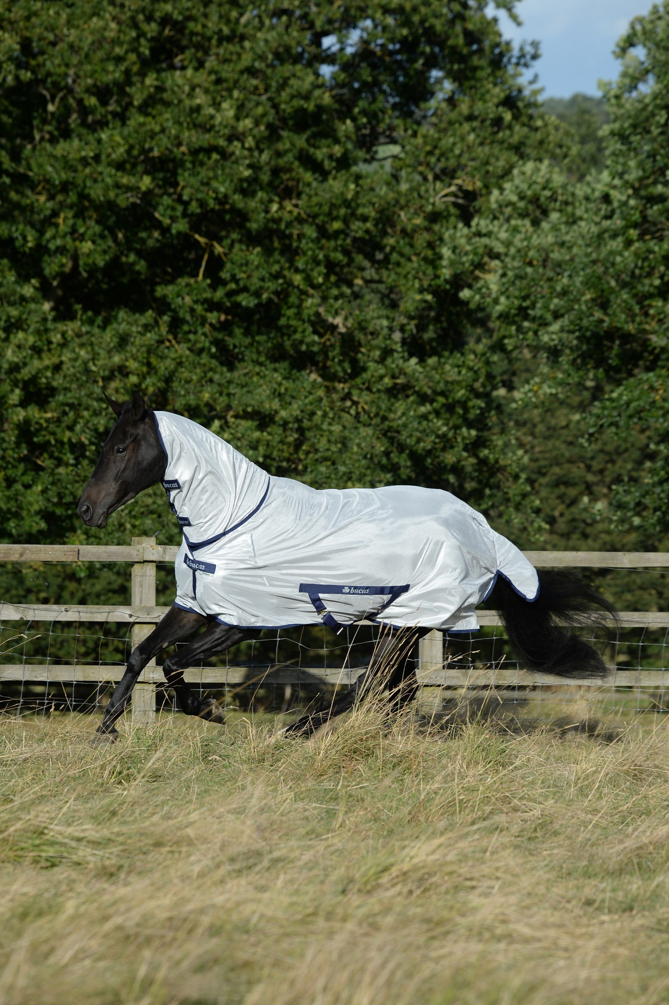 Bucas Freedom Fliegendecke Silver F/N, 130 cm