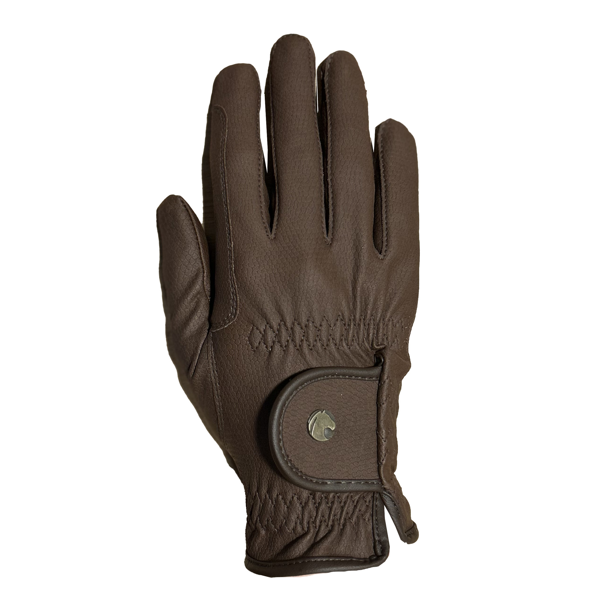 STRÖH Reithandschuhe WINTERGrip Brown, Gr. 9