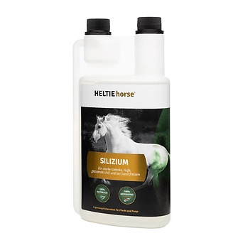 Heltie horse® Silizium 5L Unterstützt Haut, Haare & Hufe sowie Bewegungsapparat