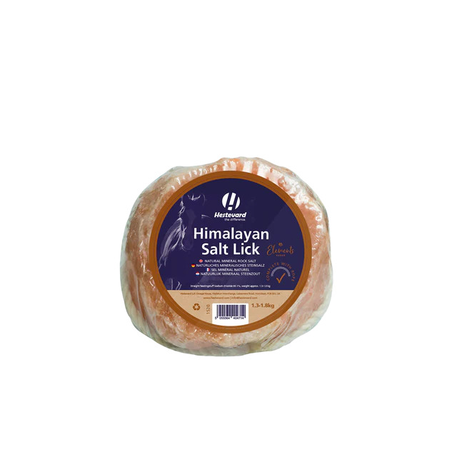 Hestevard Himalaya Salzleckstein 2,5 - 3kg Natürliche Mineralien