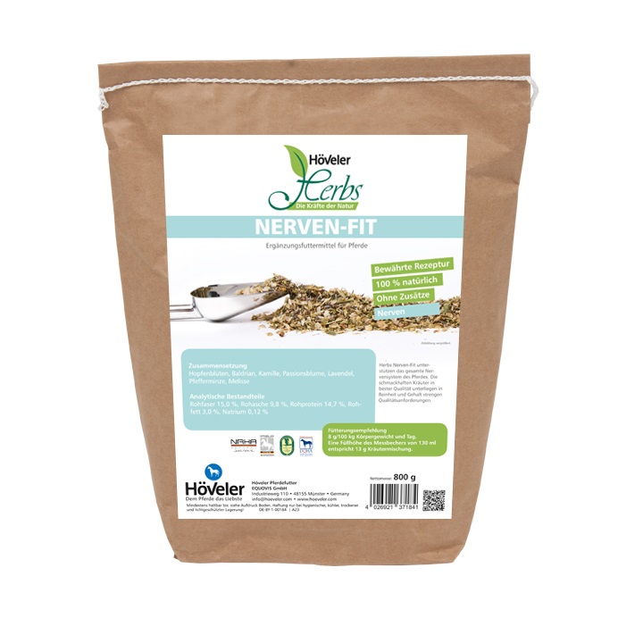 Höveler Herbs Nerven-Fit 800g Für starke Nerven