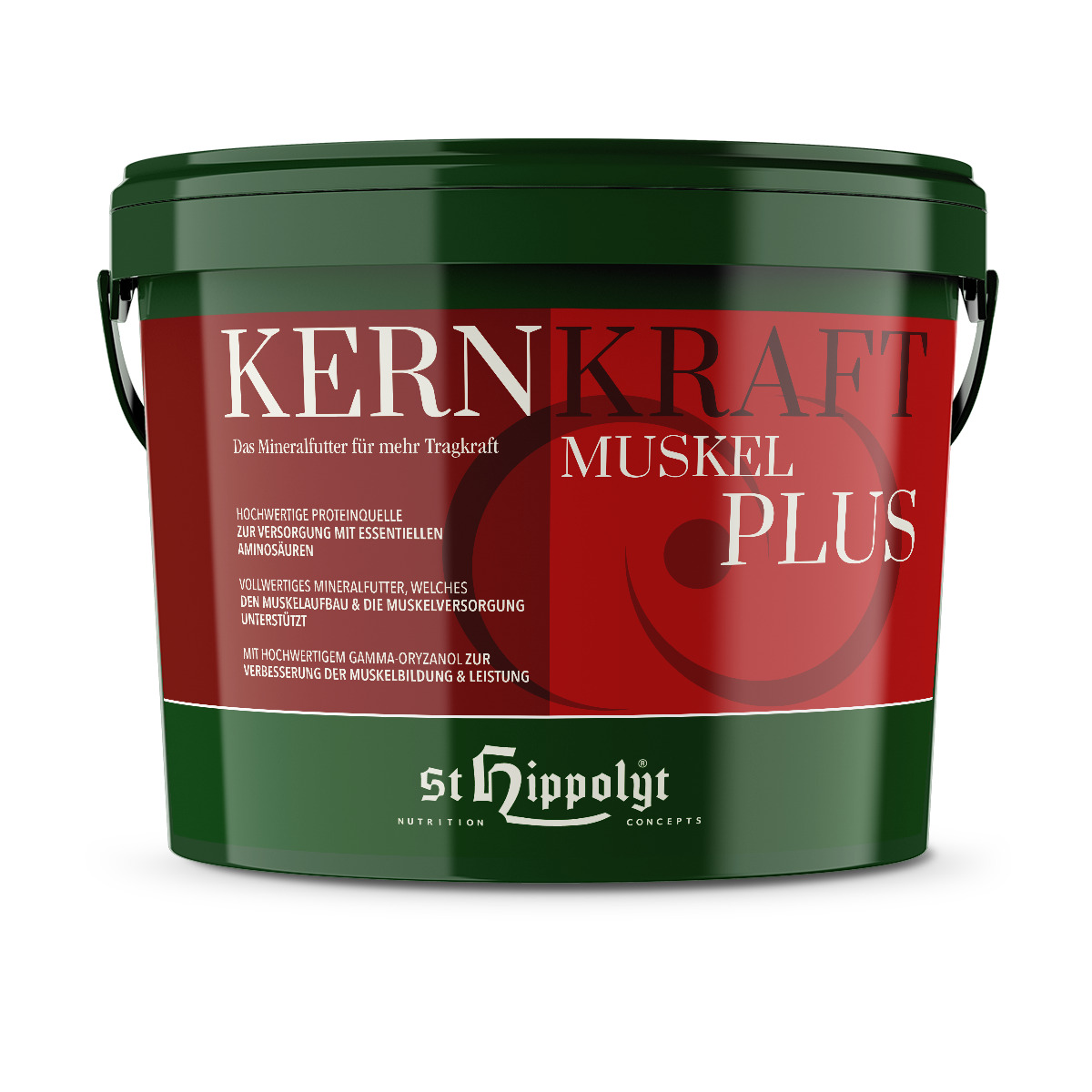 St.Hippolyt Kernkraft Muskel Plus 5 kg Das Mineralfutter für mehr Tragkraft