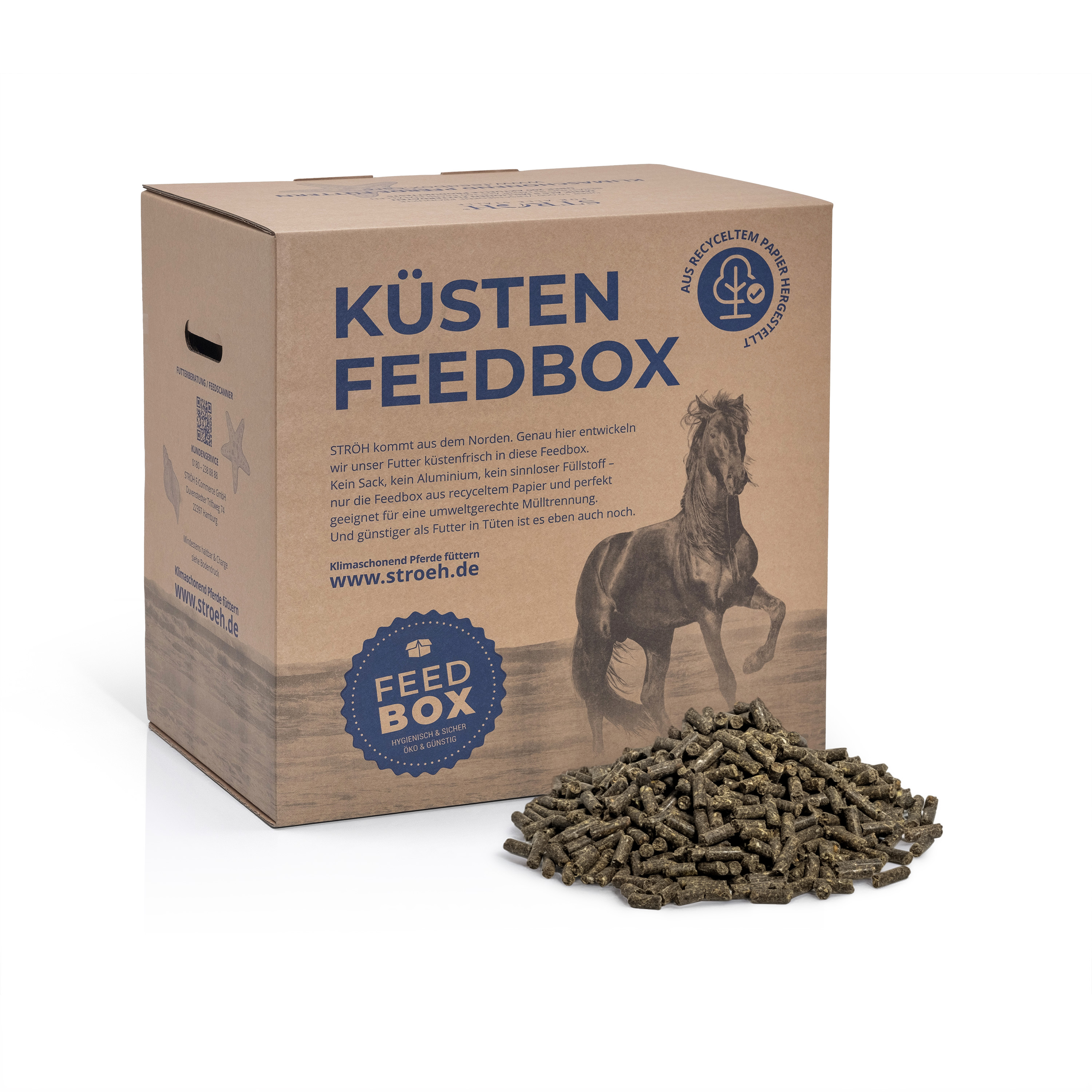 STRÖH Küsten Gelenk-Kur 5 kg Feedbox Ergänzung der täglichen Nährstoffversorgung