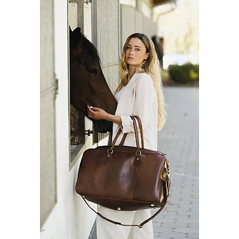 La Vinique Equestrian Fashion Weekender Ledertasche Klassisch, hochwertig & praktisch