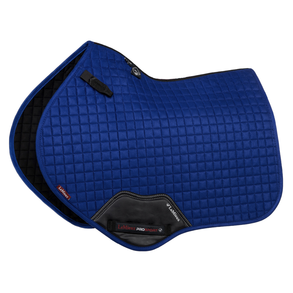 LeMieux Luxury Suede Springschabracke Benetton Blue, Wb