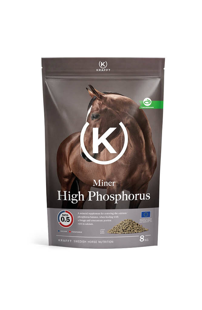 Krafft Miner High Phosporus 8kg Bei kalziumreichem Raufutter