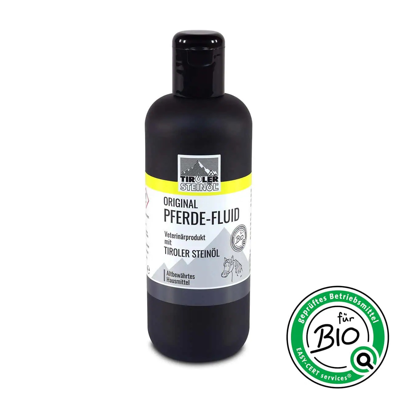 Tiroler Steinöl Pferde-Fluid 500 ml Altbewährtes Hausmittel mit natürlichen Wirkstoffen