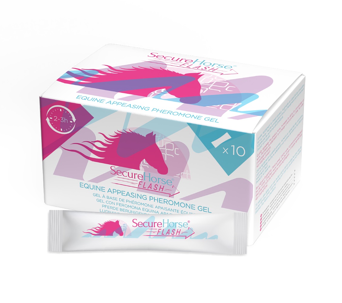 SecureHorse® Flash - 10 Sticks Beruhigungsgel für Pferde