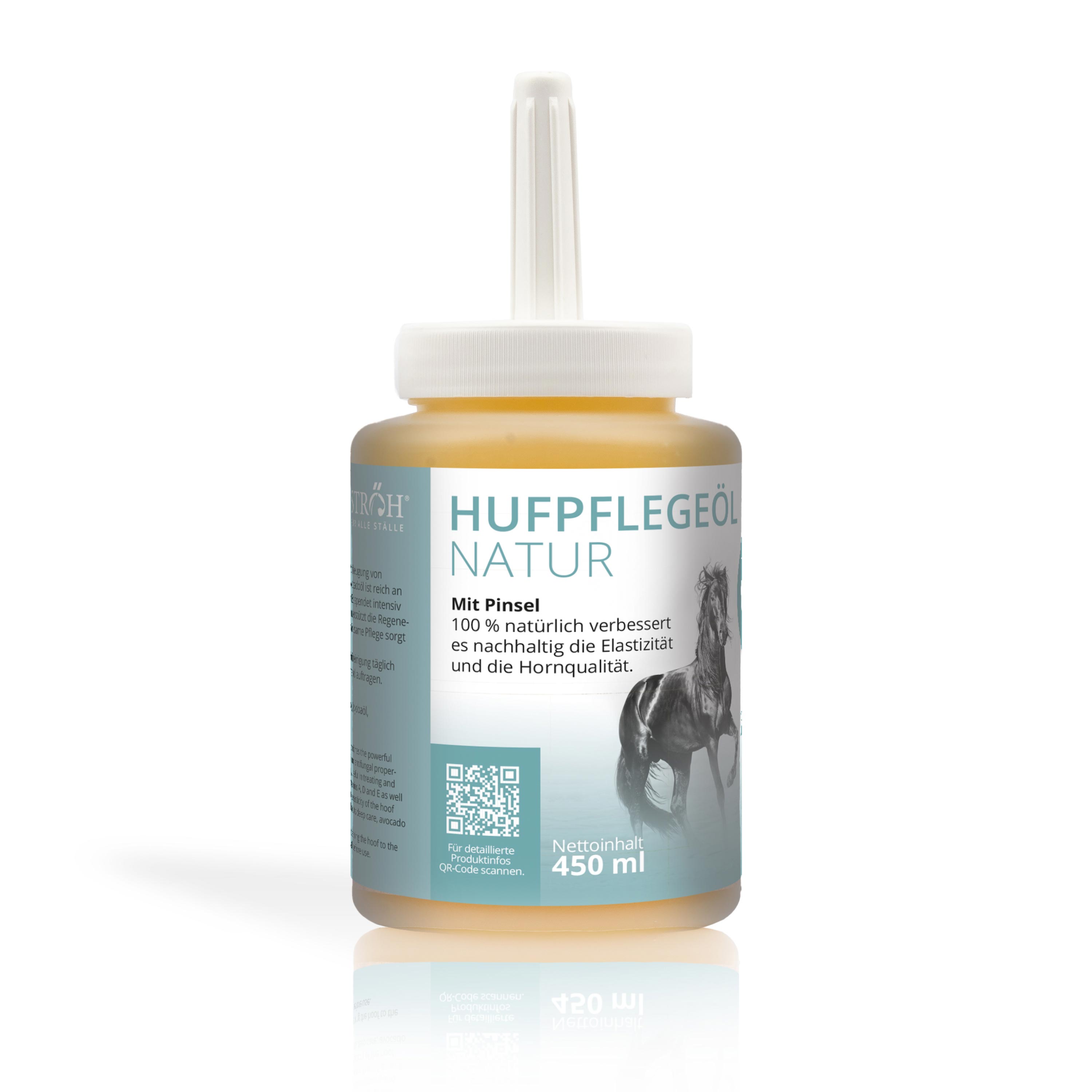 STRÖH Hufpflegeöl Natur 450 ml Natürliches Huföl