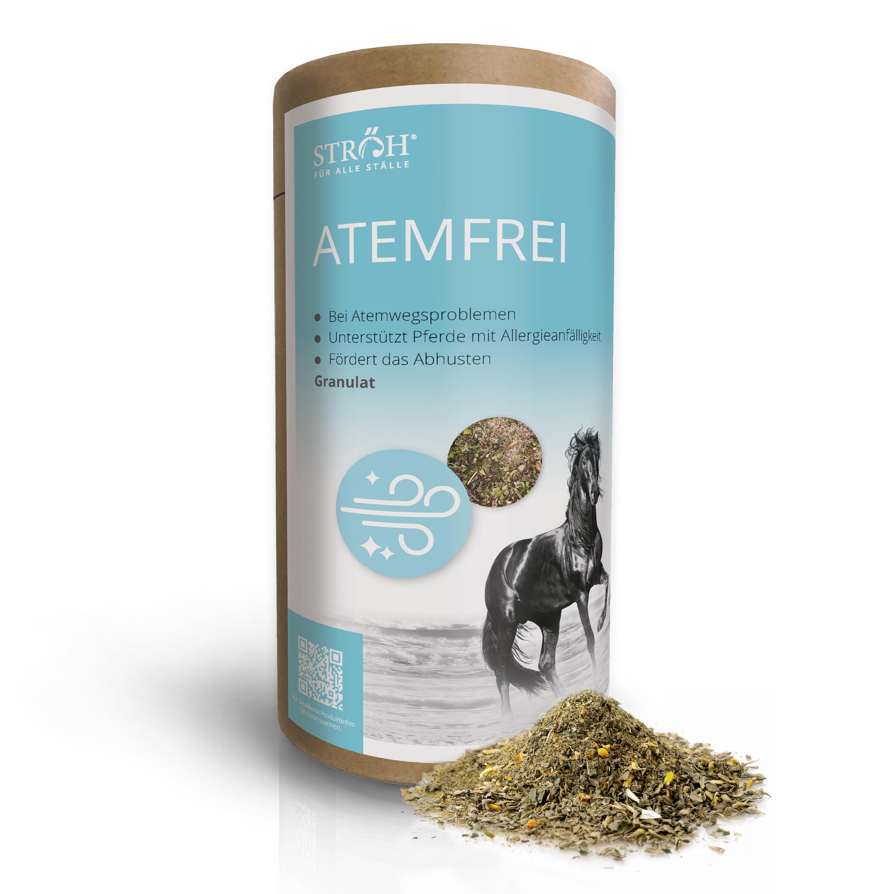 STRÖH Atemfrei 900g Feedbox Dose Bei Allergie & Asthma