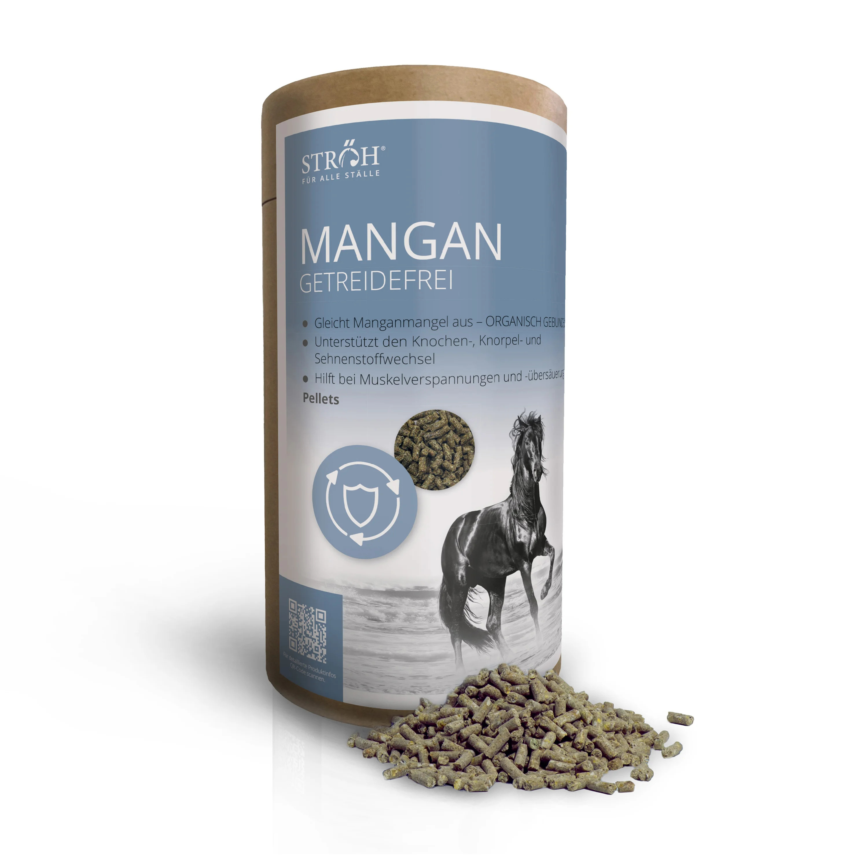 STRÖH Mangan 1,1 kg Feedbox Dose Bei Manganmangel